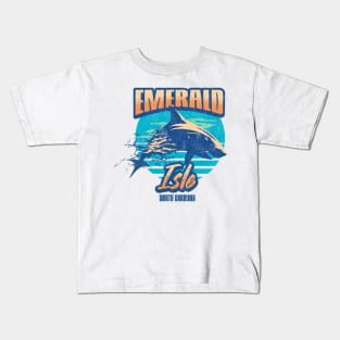 Emerald Isle, North Carolina Shark Kids T-Shirt